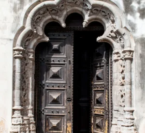 Detalle de puerta Manuelina