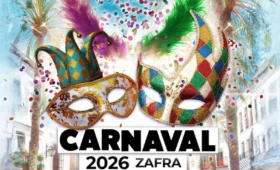 Cartel oficial Programa Carnaval de Zafra 2026
