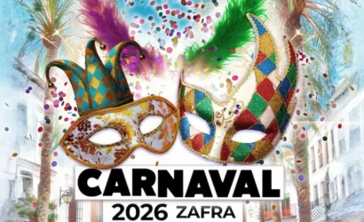 Cartel oficial Programa Carnaval de Zafra 2026